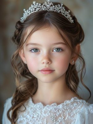 15 Easy First Communion Hairstyles Your Daughter Will Love